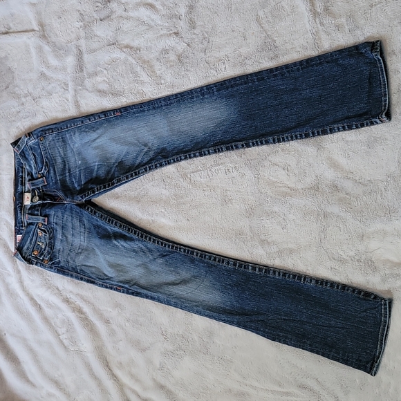 True Religion Brand Jeans : Flap Pocket Straight Leg - Picture 4 of 5